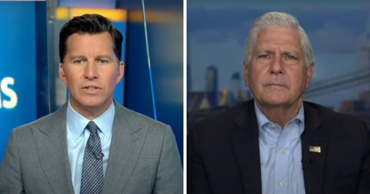 Will Cain with Bruce Blakeman on the April 6, 2024, episode of 'Fox & Friends' (Screengrab/Fox News)