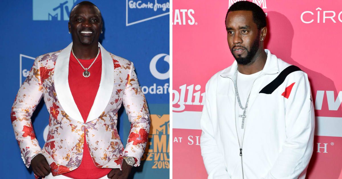 In an airport encounter at LAX, Akon urged people to 'pray for' Diddy and even suggested that 'God is dealing with it' (Getty Images)
