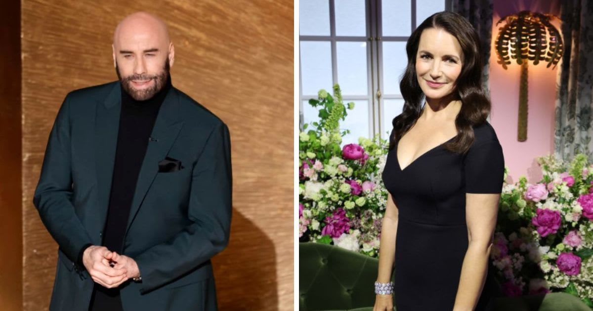 John Travolta and Kristin Davis are reportedly 'smitten' (Getty Images)