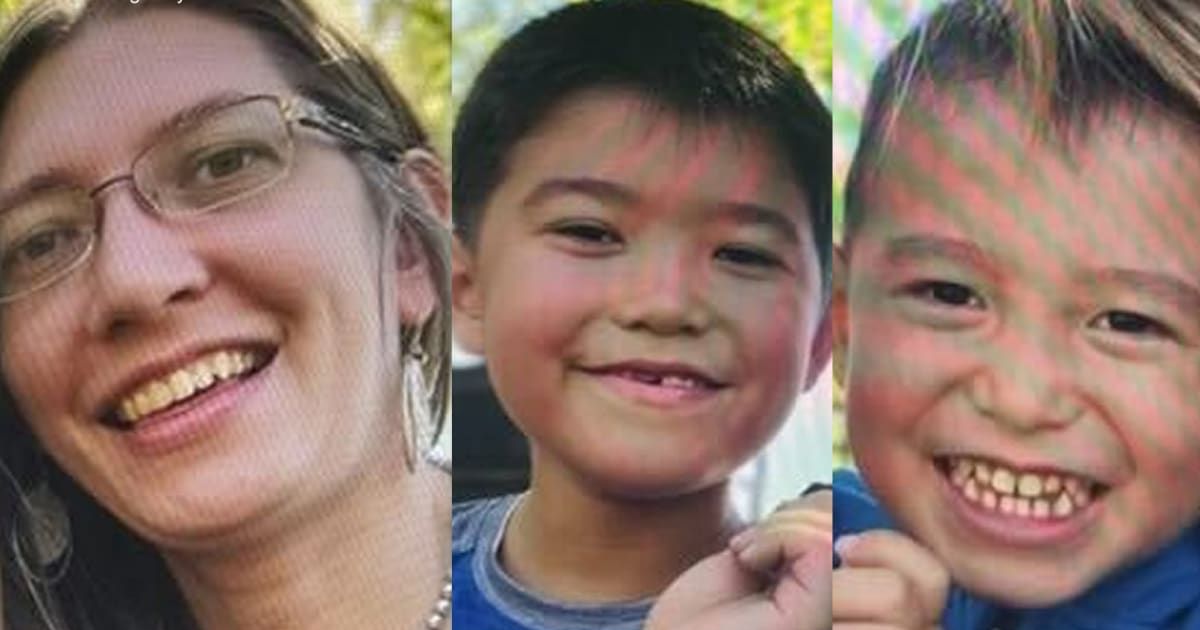 Taylor Wu supposedly took her sons, Daniel Wu and David Wu, in her SUV (California Highway Patrol)