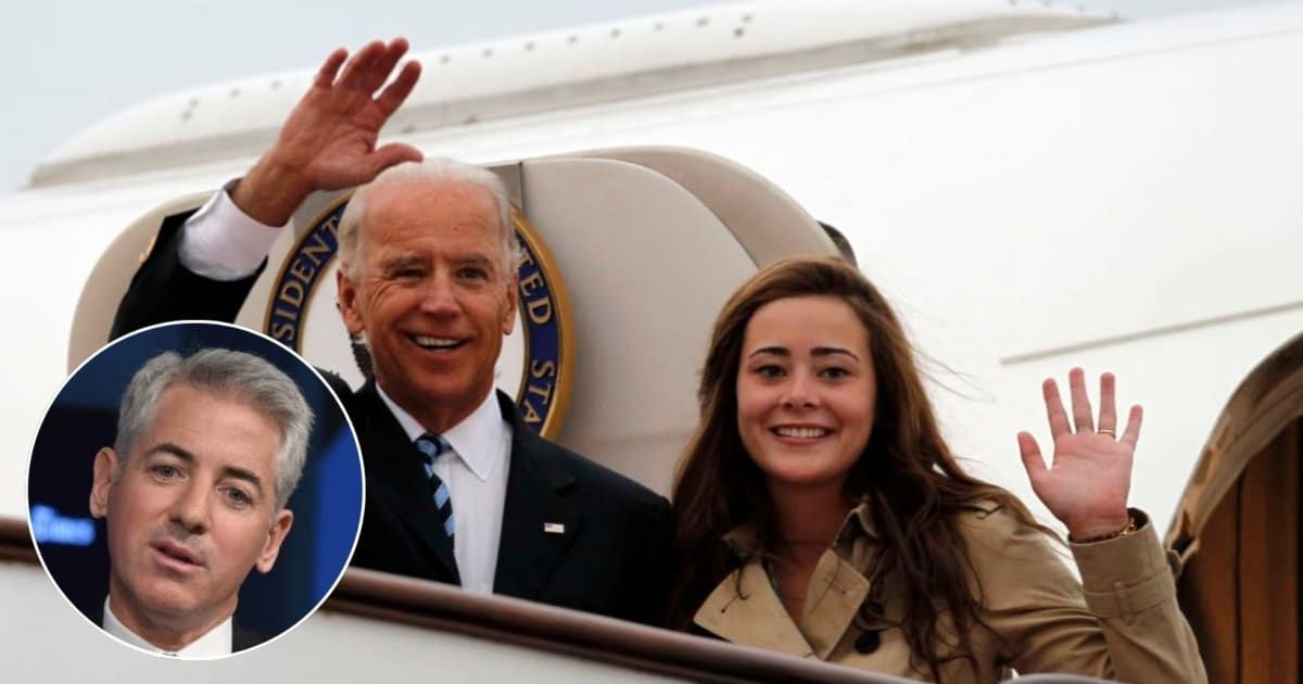 Naomi Biden fact-checked Bill Ackman who said Americans were taken hostages in Gaza but President Biden 'acted as if this has not occurred' (Getty Images)