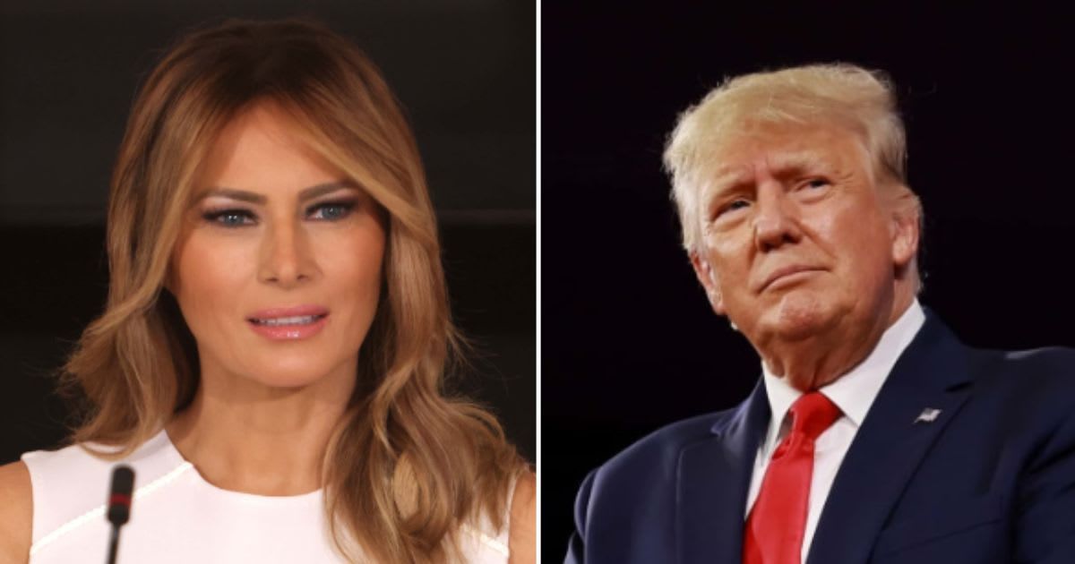 Melania Trump's absence from Donald Trump's Mar-a-Lago fundraisers to his presidential campaign trail this year has raised eyebrows (Getty Images)