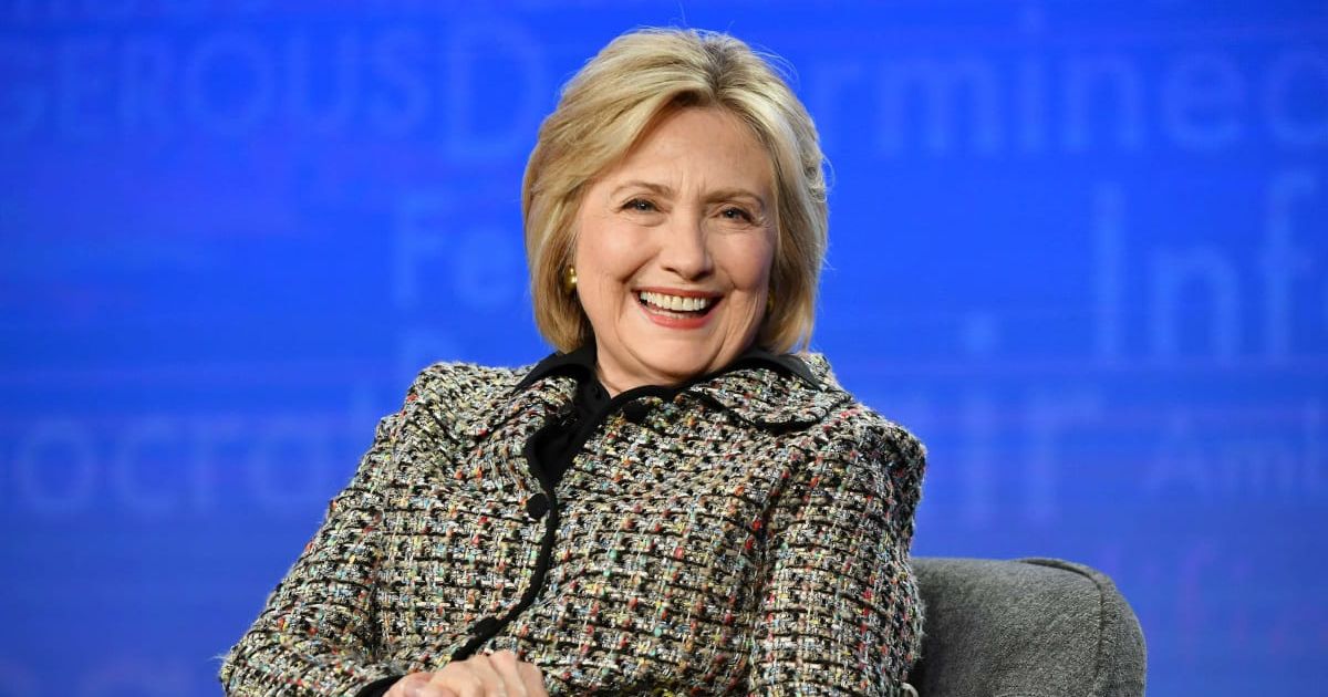 Hillary Clinton was met with protests as she visited her alma mater Wellesley College (Getty Images) 