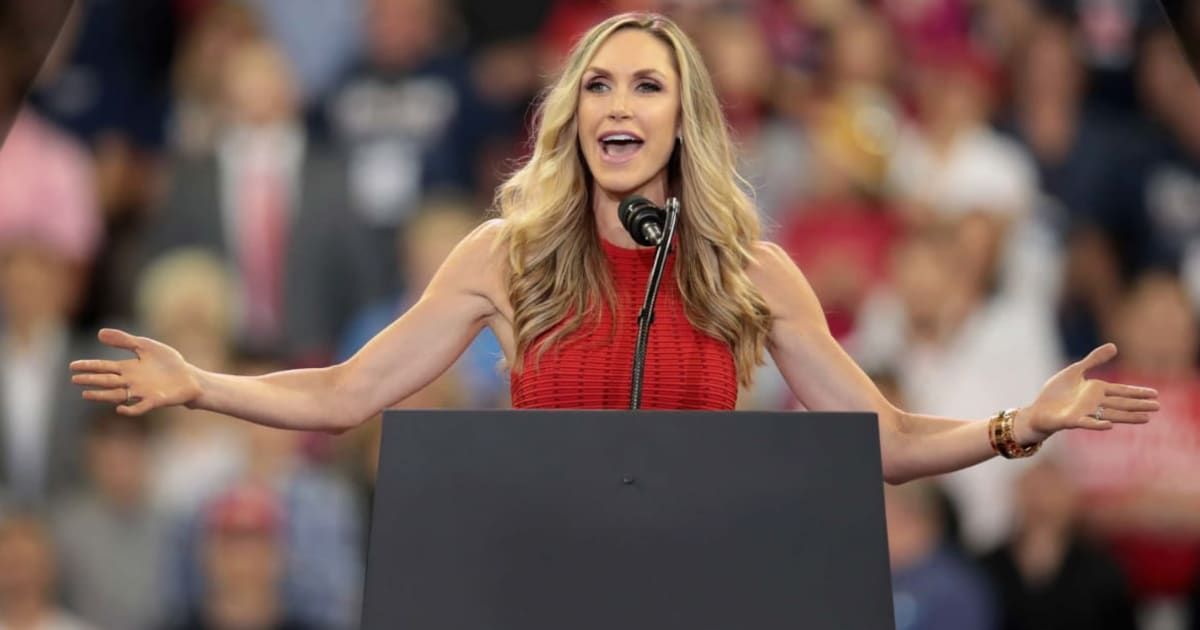 RNC co-chair Lara Trump mentioned on Fox News’s 'Sunday Morning Futures' that the 2024 presidential election is a 'must-win' (Getty Images)