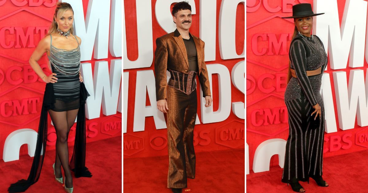 Harper Grace, Cody Belew, and Roberta Lea were among the worst-dressed celebrities at the 2024 CMT Awards (Hubert Vestil/Getty Images, Matt Winkelmeyer/Getty Images for CMT, Hubert Vestil/Getty Images)