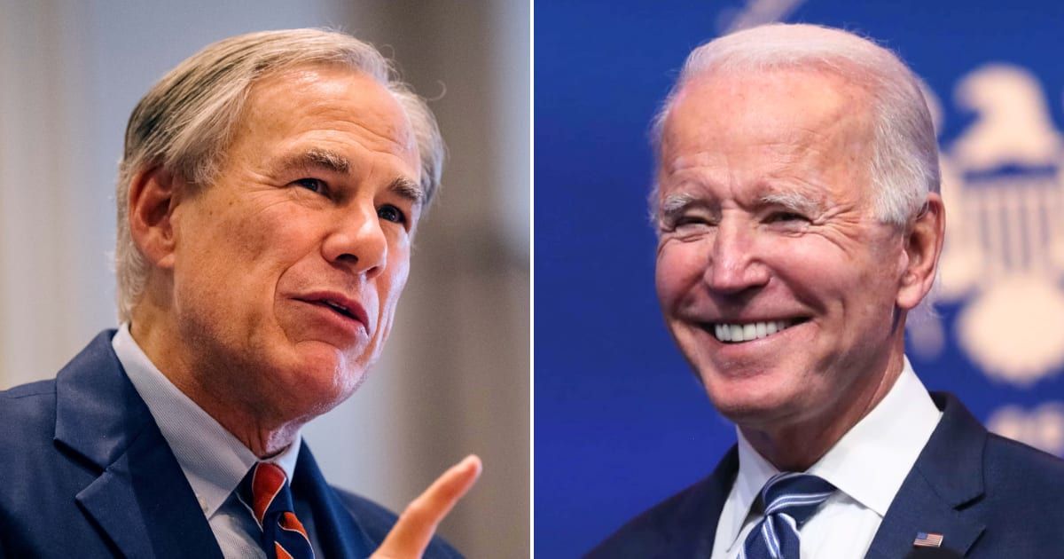 Texas Governor Greg Abbott doubled down on his decision to bus migrants to New York City, insisting that President Joe Biden's policies have forced his hand (Getty Images)