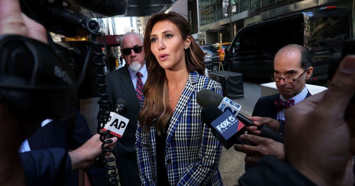 Several internet users criticized Trump's lawyer Alina Habba for her remarks during the 'PBD Podcast' (Getty Images)