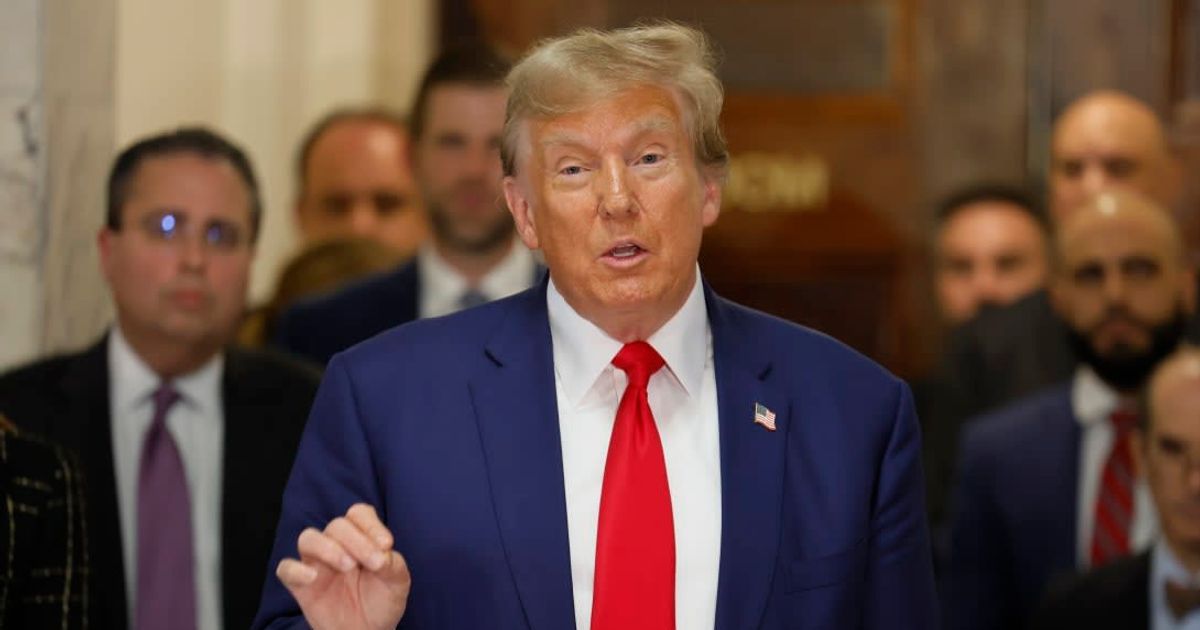 Donald Trump's attorneys filed a request to change the location of his hush money trial (Getty Images)
