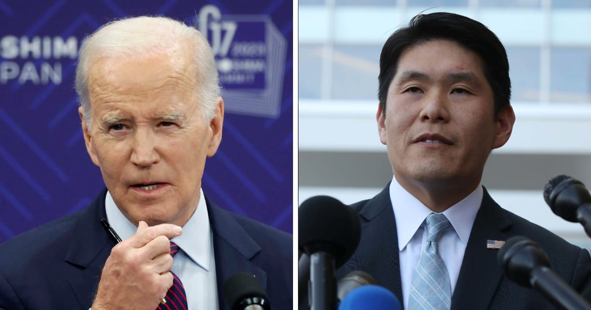 Joe Biden was interviewed by special counsel Robert Hur over the classified document case (Getty Images)