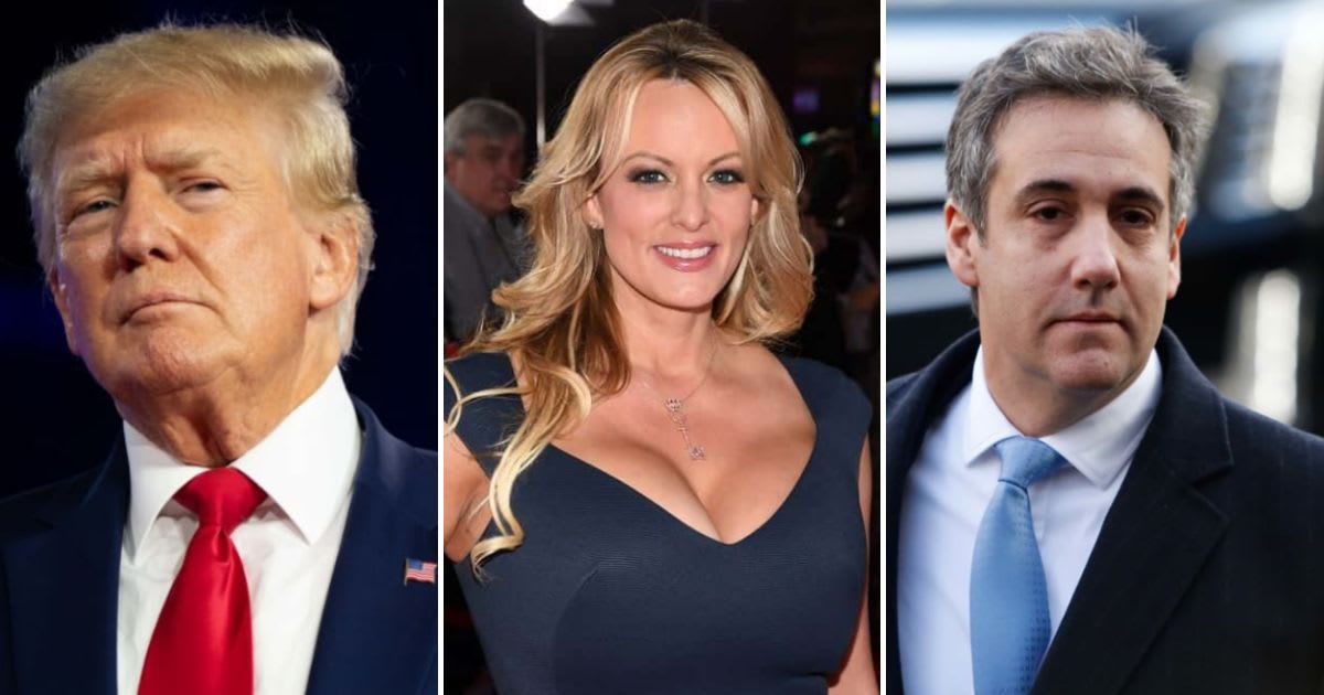 Donald Trump's legal team subpoenaed Stormy Daniels' communications with Michael Cohen and others in the hush money criminal case (Getty Images)