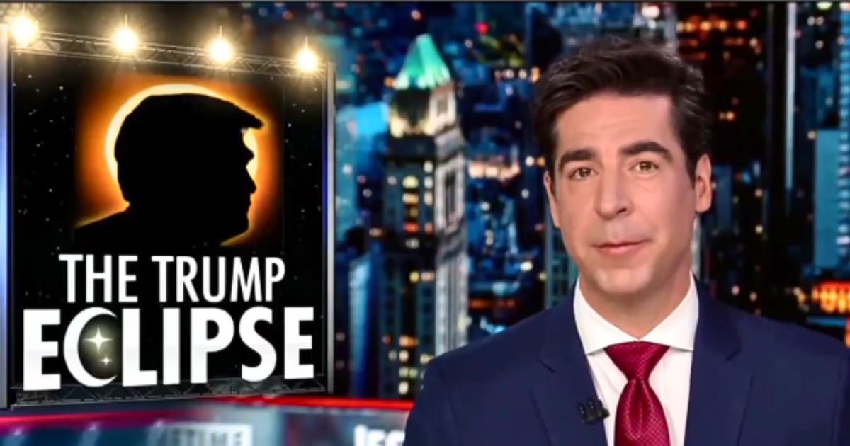 Fox News host Jesse Watters on Monday addressed the possibility of a second Trump presidency (@FoxNews/Youtube)