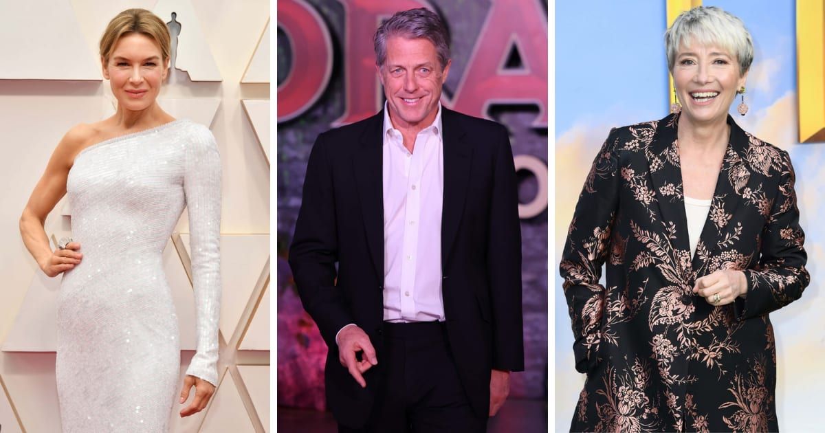 (L-R) After a seven-year hiatus, Renee Zellweger, Hugh Grant, and Emma Thompson will reprise their iconic roles in 'Bridget Jones: Mad About the Boy' (Getty Images)