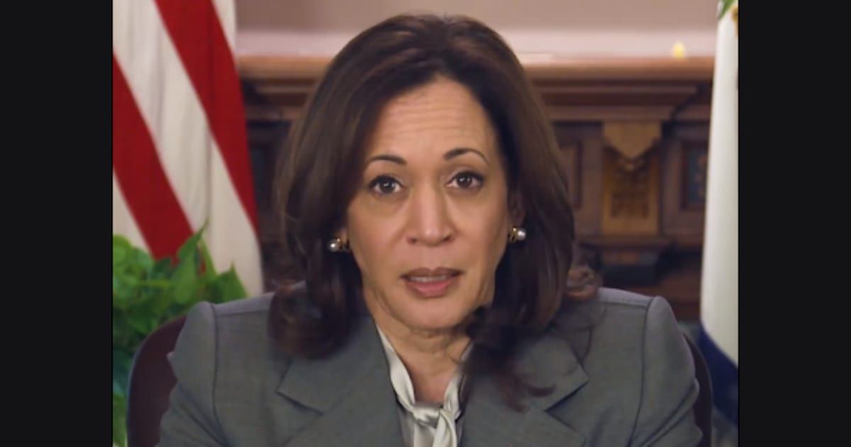 Vice President Kamala Harris shared a video message after the Arizona Supreme Court ruling on abortion ban on April 9, 2024 (@VP/X)