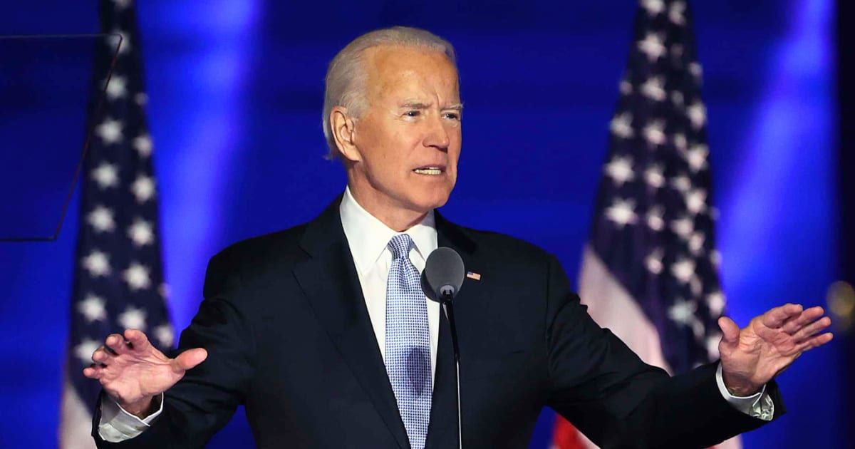 President Joe Biden found himself in an unexpected exchange with a heckler during a speech in Union Station, Washington (Getty Images)