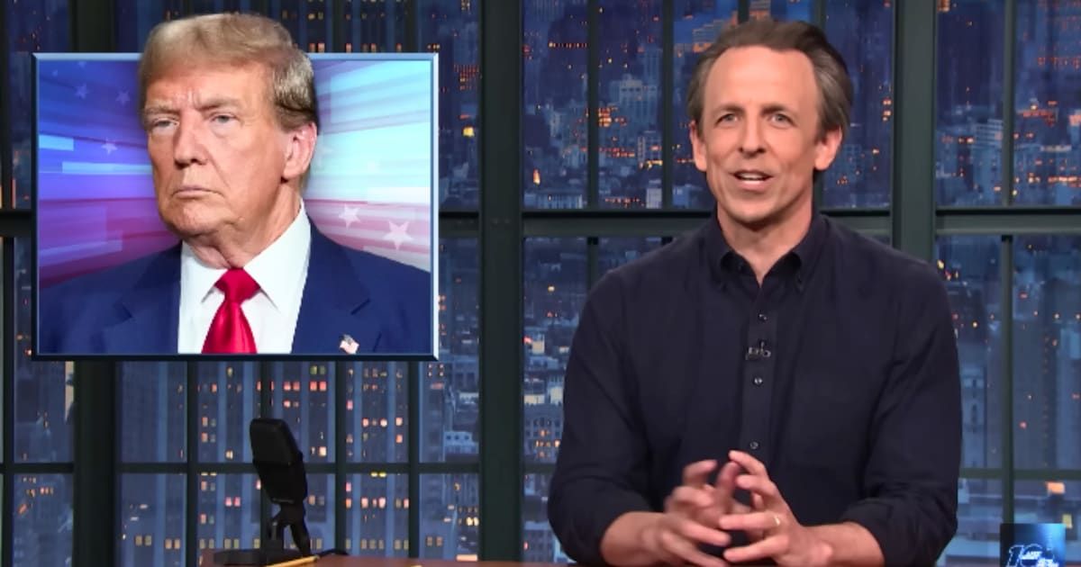 Seth Meyers teases Donald Trump's fundraiser menu for having fancy foods with foreign names (Late Night Seth/YouTube)