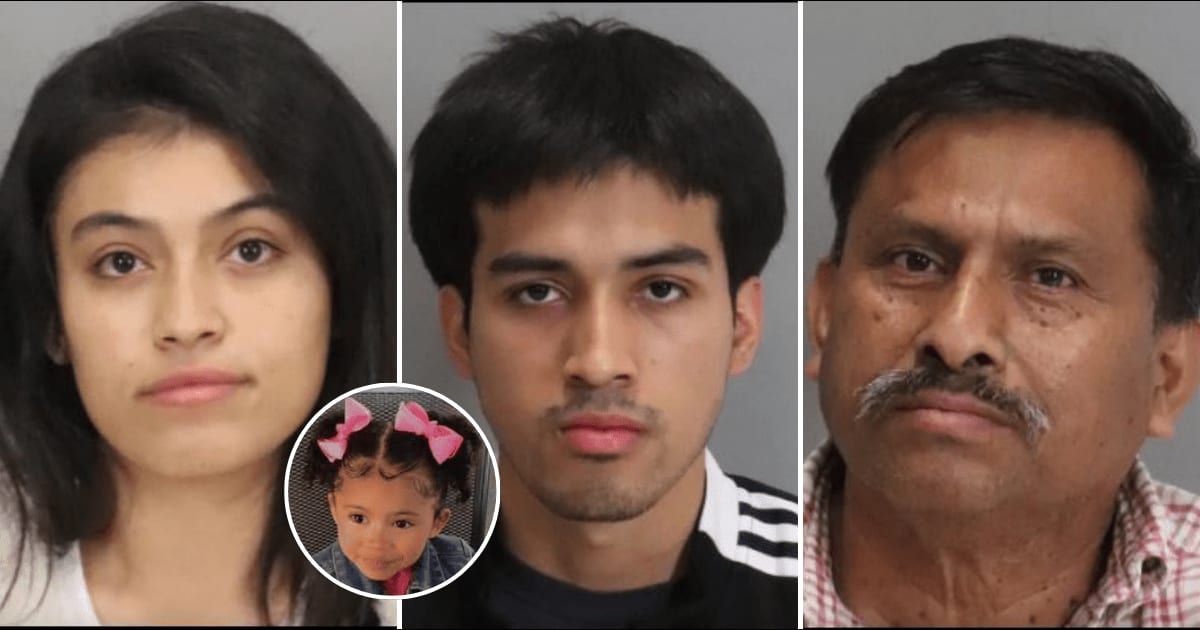 Claudia Hernandez, Rene Aaron Hernandez, and Rene Trigueros Hernandez-Santos are being held for Arely Naomi Proctor's death (San Jose Police Department, Instagram)