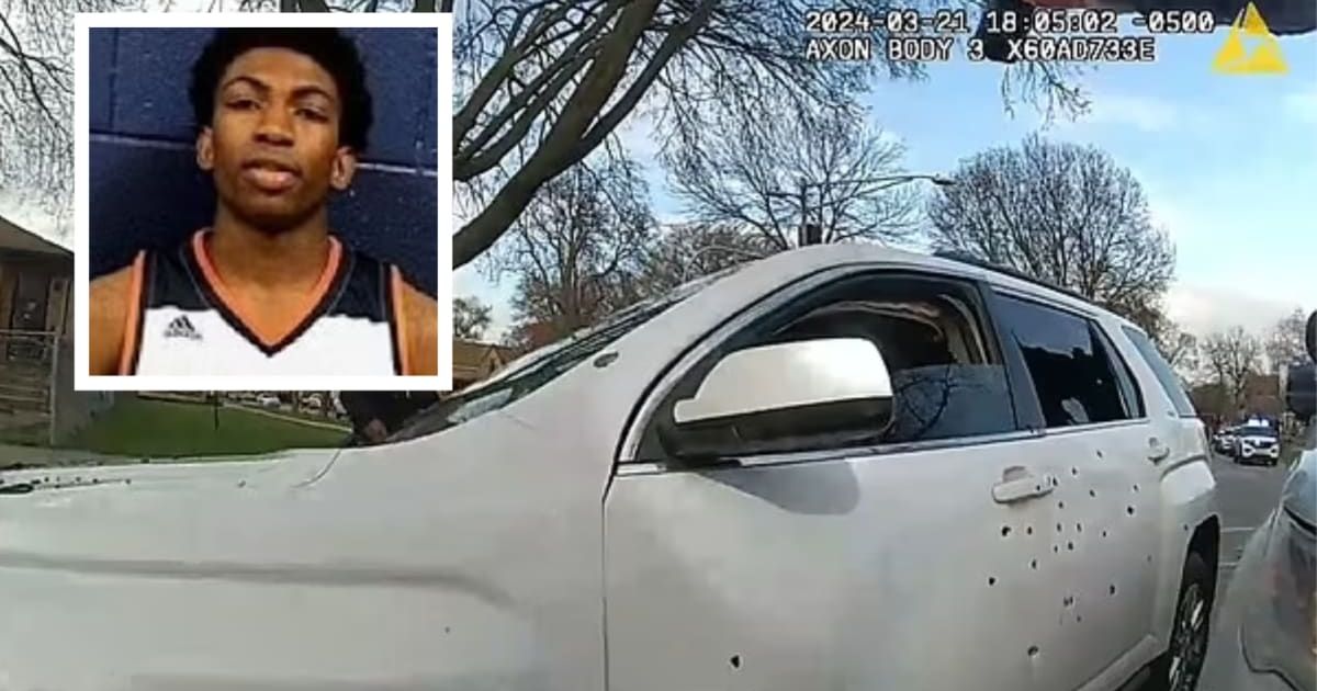 Dexter Reed lost his life during a traffic stop on March 21 after police pulled him over for allegedly not wearing a seatbelt (Chicago PD/Facebook)