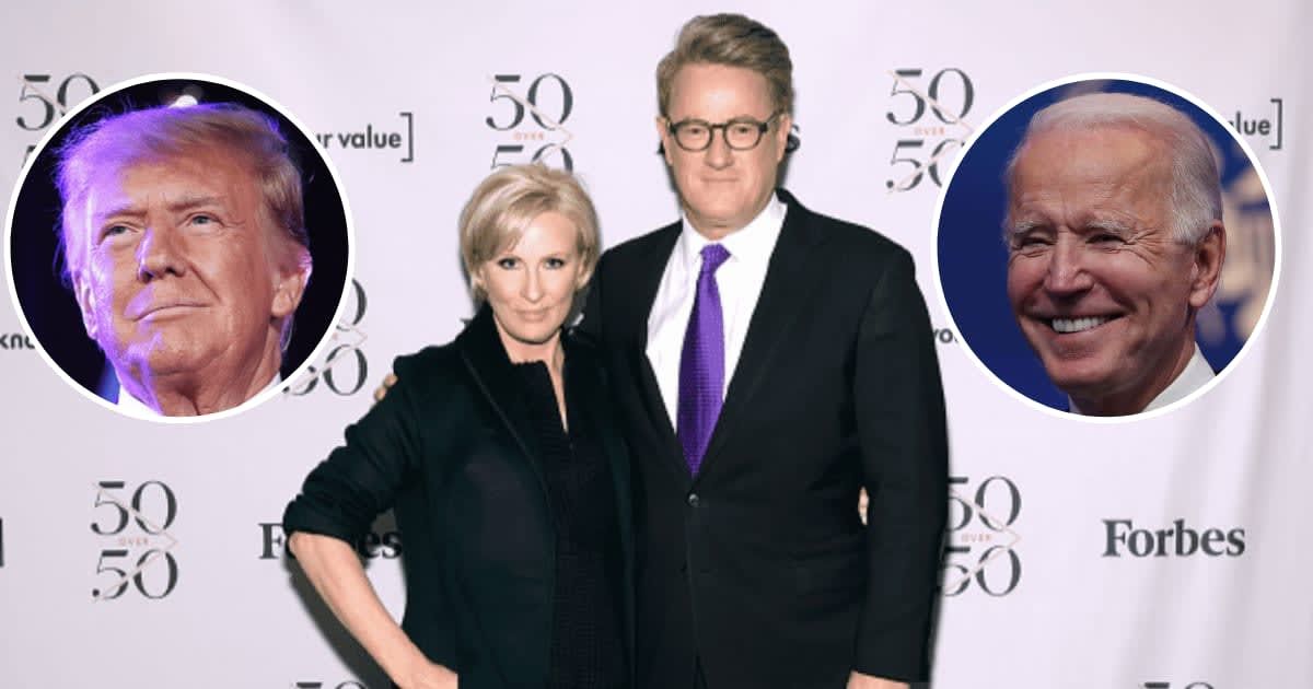 Joe Scarborough was surprised by the press's tendency to overlook Trump's falsehoods, especially regarding President Joe Biden's State of the Union address (Getty Images)