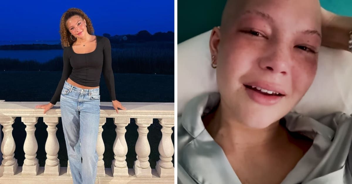 Isabella Strahan had surgery in October 2023 to remove a large malignant tumor from her brain (Instagram/@isabellastrahan, YouTube/Isabella Strahan)