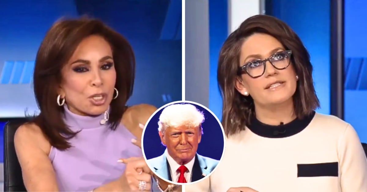 Fox News’ The Five co-hosts Jessica Tarlov and Jeanine Pirro got into a heated debate over whether former President Donald Trump is afraid of going to prison (@FoxNews/Youtube)