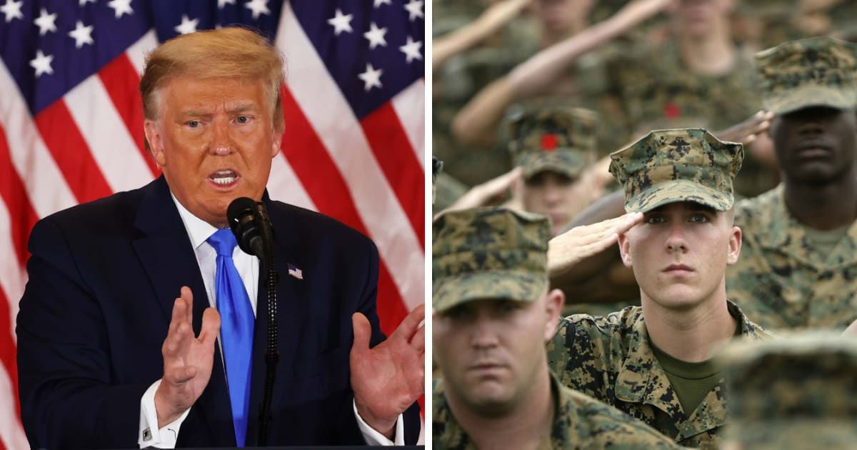 Donald Trump has mocked US military members at several occassions (Getty Images)