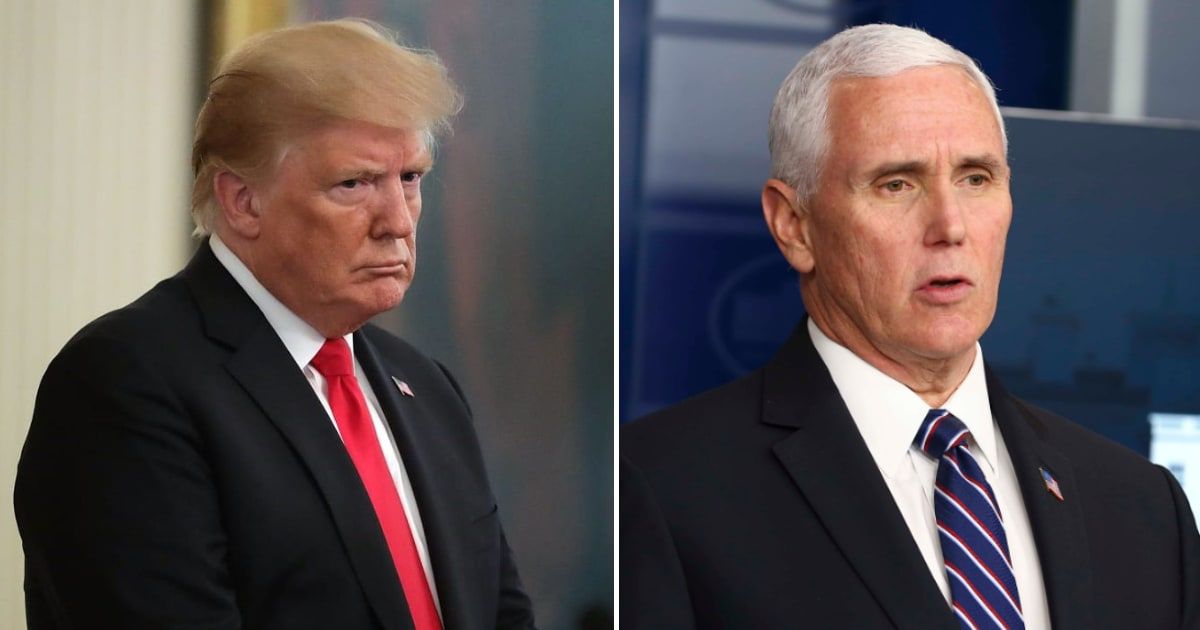 Former President Donald Trump went after former Vice President Mike Pence on Wednesday for condemning his recent position on abortion (Getty Images)