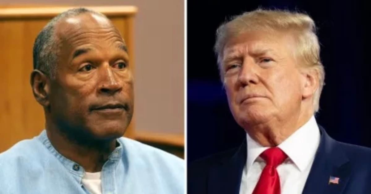 LA Times used Donald Trump's name in OJ Simpson’s obituary in a viral error (Getty Images)