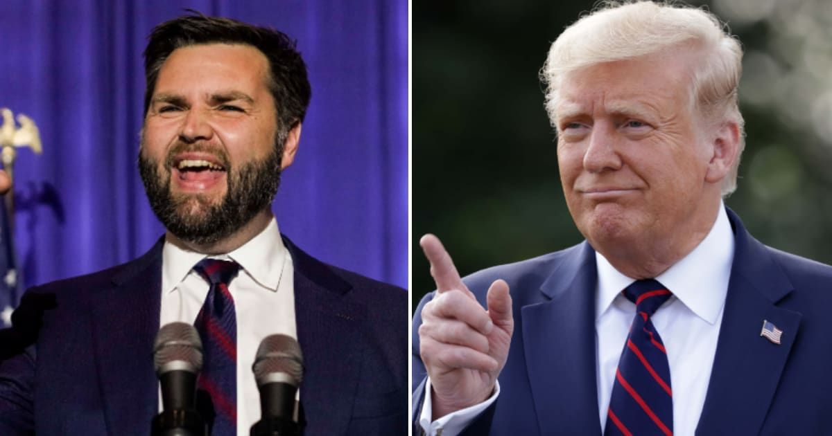 While Donald Trump has not yet named his running mate, JD Vance has cemented his place as one of his closest allies and is allegedly on the possible VP shortlist (Getty Images)