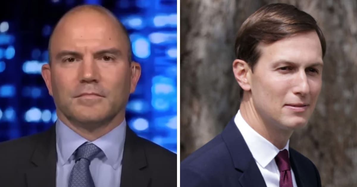 Ben Rhodes accused Jared Kushner of high-level corruption (MSNBC screenshot/YouTube, Getty Images)