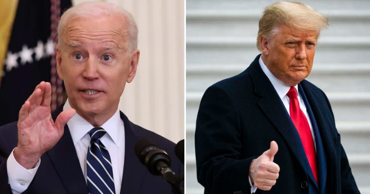 Joe Biden's 2024 campaign team slammed the media outlets for their coverage of  Donald Trump's stance on abortion(Getty Images)
