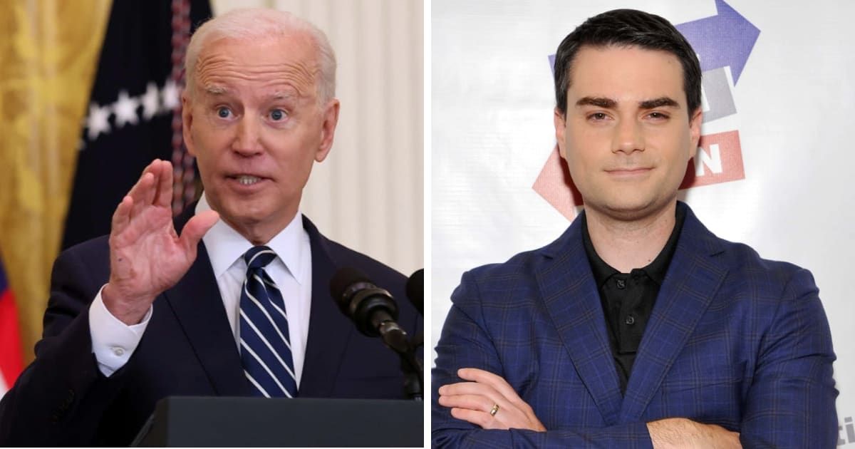 Ben Shapiro slammed Joe Biden over worsening inflation in the US (Getty Images)