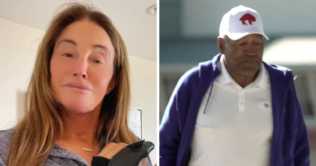 Following Caitlyn Jenner's blunt OJ Simpson death post, trolls were quick to point out her involvement in a fatal car crash in 2015 (Instagram/ @caitlynjenner, MEGA/GC Images)