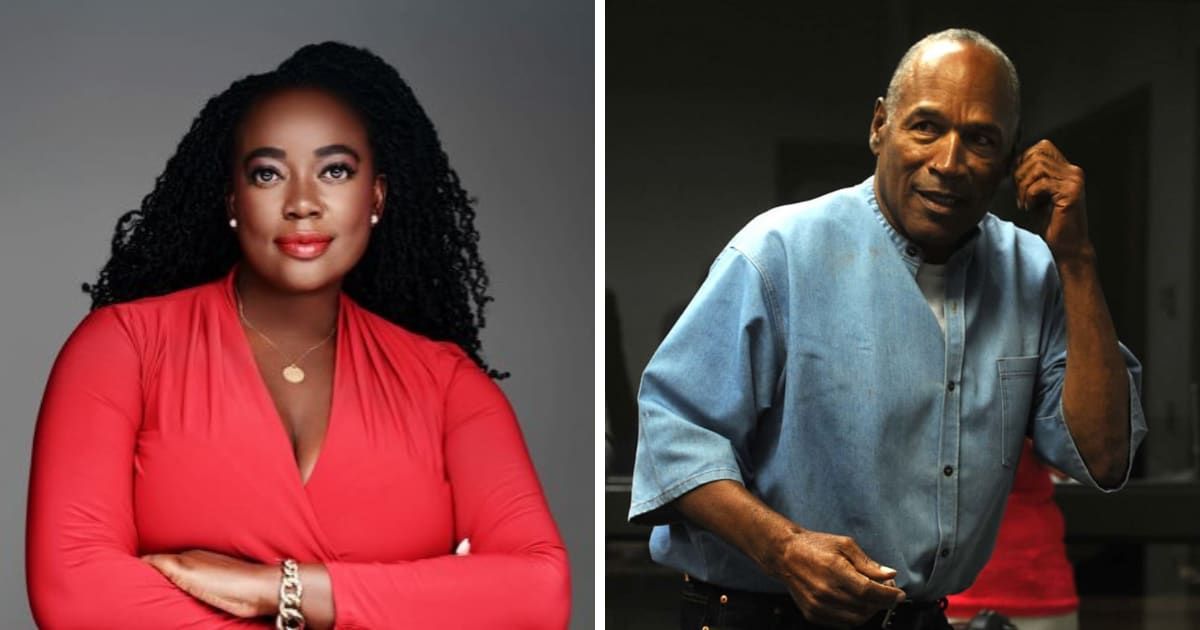 Ashley Allison said the OJ Simpson trial was 'racially charged' during a recent appearance on CNN (Ashley Allison/X, Getty Images)