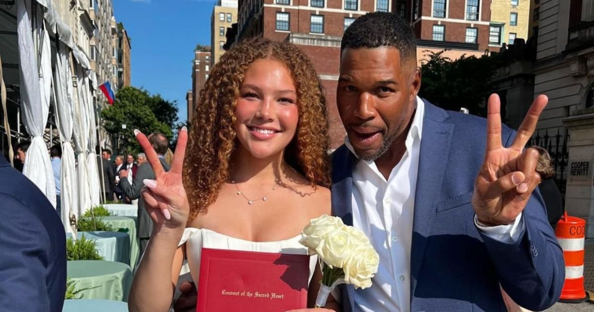 Isabella Strahan, daughter of former NFL star and television personality Michael Strahan, has encountered a setback in her ongoing battle against a brain tumor (@michaelstrahan/Instagram)