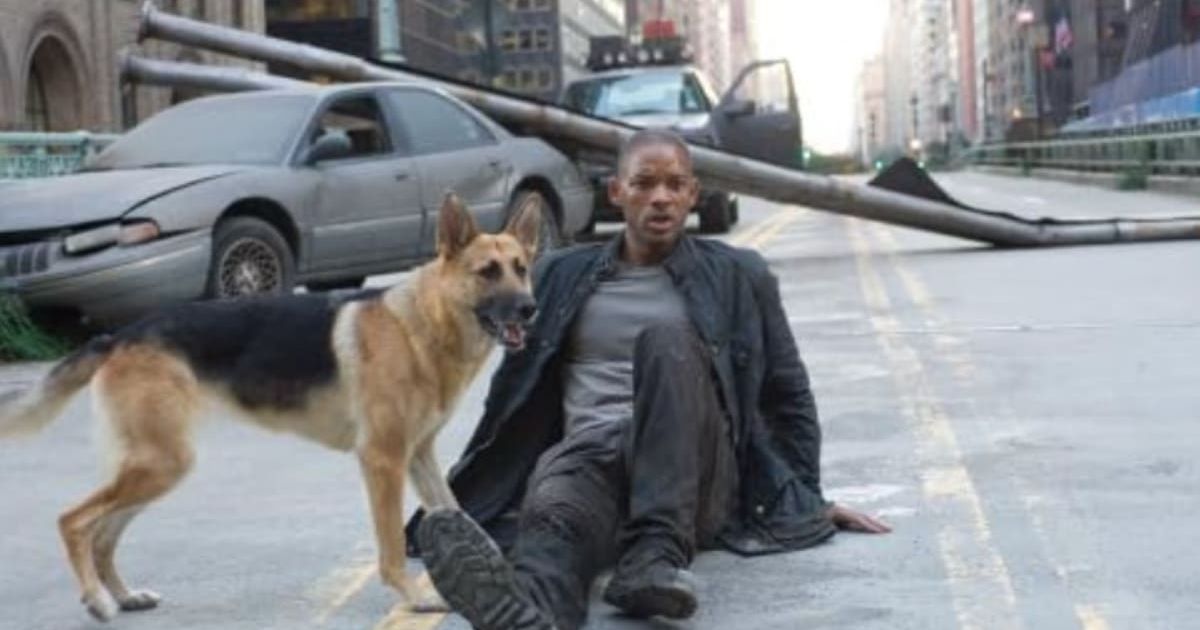 Will Smith pays tribute to 'I am Legend' dog on National Pet Day (Warner Bros.)