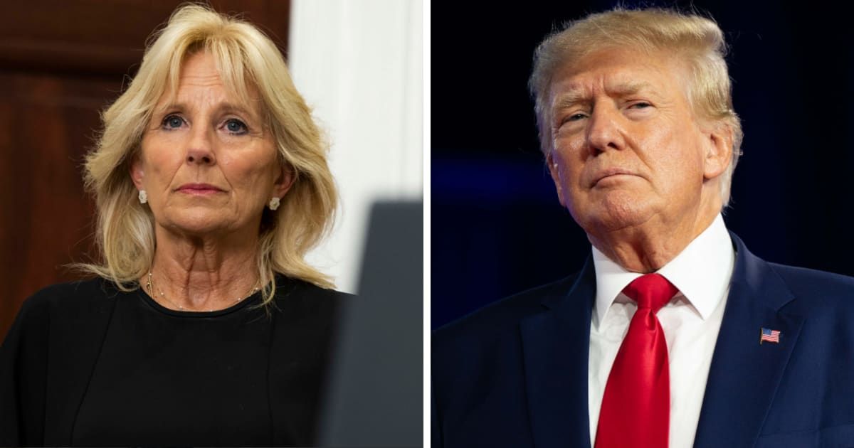 Jill Biden has been publicly critical of Donald Trump (Getty Images)