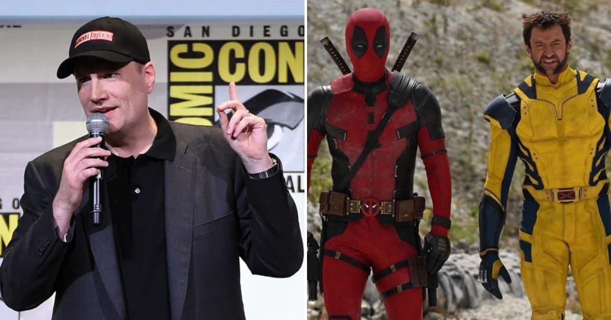 Kevin Feige announces 'Deadpool & Wolverine' popcorn bucket will be designed by Deadpool himself (GettyImages, ryanreynolds/Instagram)