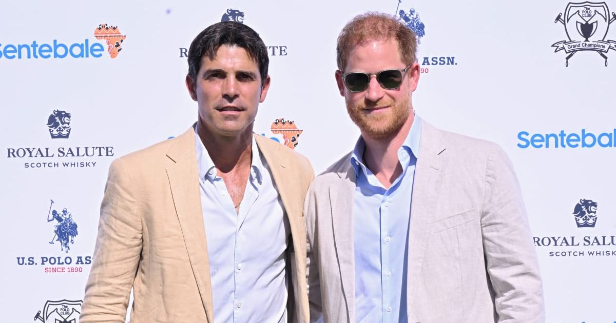 Professional polo player Nacho Figueras and Prince Harry reunited for the annual Sentebale match (Jason Koerner/Getty Images for Sentebale)