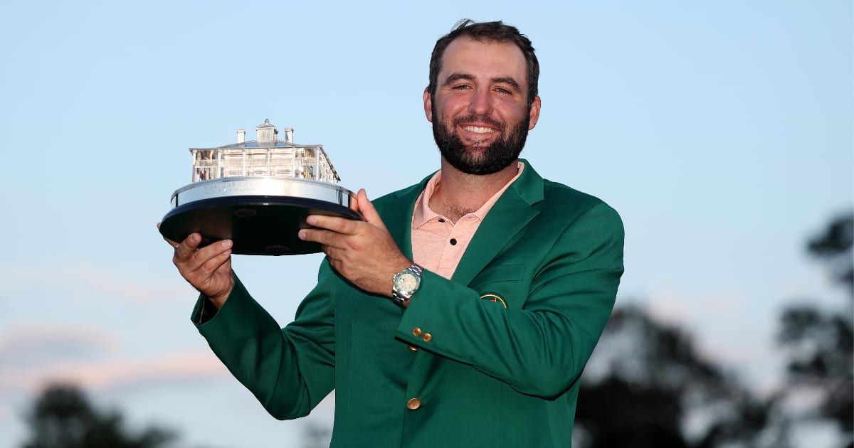 Scottie Scheffler showcased his mastery at Augusta National, securing his second Masters green jacket in three years with a four-shot victory (Warren Little/Getty Images)