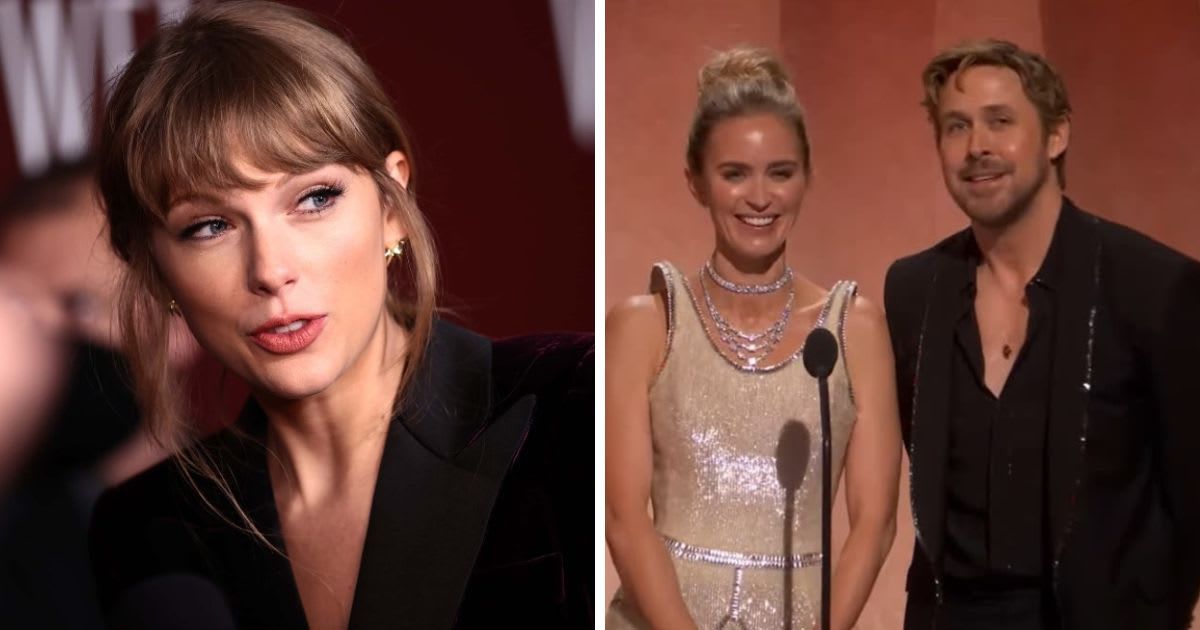 Taylor Swift has nothing but praises for Emily Blunt and Ryan Gosling's cover of 'All Too Well' on 'SNL' (Getty Images, ABC)