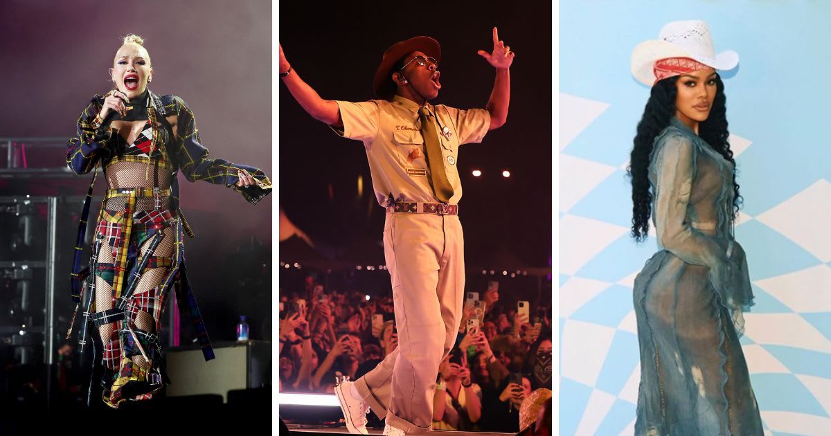 Gwen Stefani, Tyler and Teyana Taylor missed the mark while dressing for Coachella (Photo by Arturo Holmes/Getty Images for Coachella and Instgram/@teyanataylor)