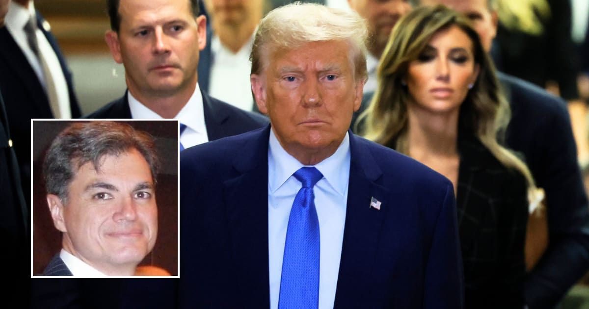 New York Judge Juan Merchan (inset) decreed that former President Trump cannot attend arguments on presidential immunity at the Supreme Court next week (Getty Images, LinkedIn)