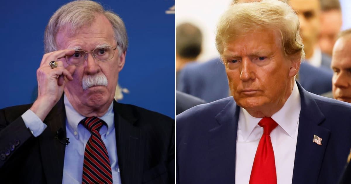 In the wake of Iran's recent missile and drone attack on Israel, former national security advisor John Bolton has taken aim at former President Donald Trump (Getty Images)