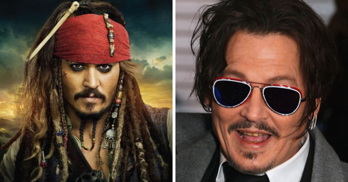 Fans assert Johnny Depp's stained teeth is in true Captain Jack Sparrow fashion (Disney and Dave Benett/WireImage)