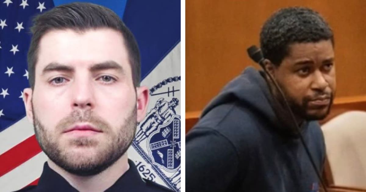 Lindy Jones, 41, accused of driving alleged shooter Guy Rivera, 34, who killed Officer Jonathan Diller, 31 (NYPD/Newsday/screengrab)