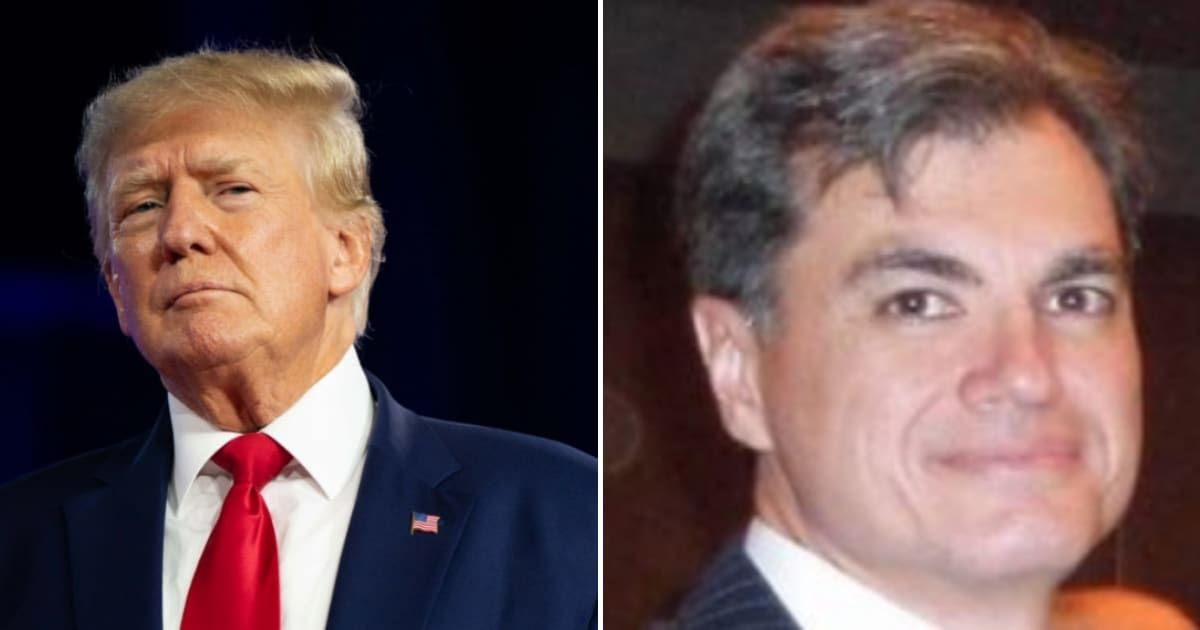 Donald Trump took a jibe at Judge Juan Merchan in a recent Truth Social post (Getty Images, Juan Merchan/LinkedIn)