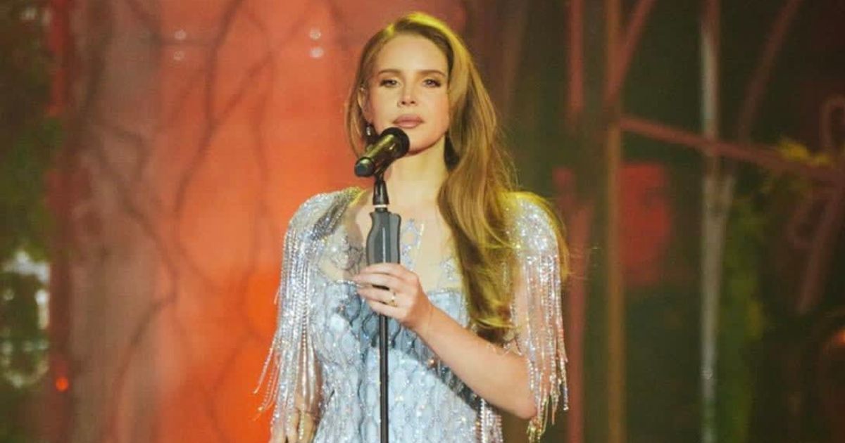 Lana Del Rey has hit out at her ex-tour manager after headlining Coachella 2024 (@coachella/Instagram)
