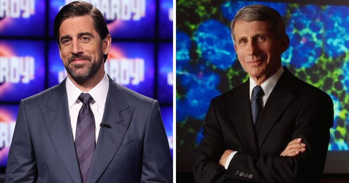 Aaron Rodgers has made serious allegations against Dr Anthony Fauci (Facebook/ Aaron Rodgers and  National Institute of Allergy and Infectious Diseases)