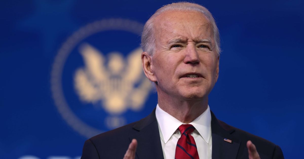 Joe Biden voiced his 'strong support' for the proposed foreign aid bills (Getty Images)