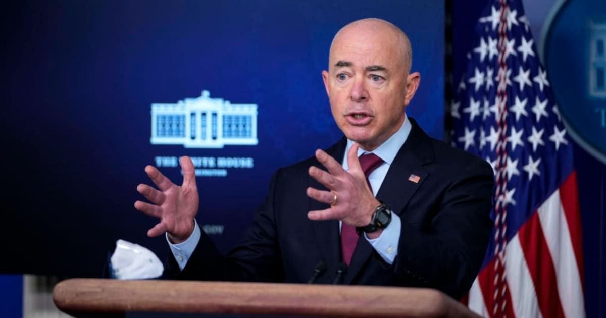In a historic move on April 17, the Senate concluded the impeachment trial of Homeland Security Secretary Alejandro Mayorkas (Getty Images)